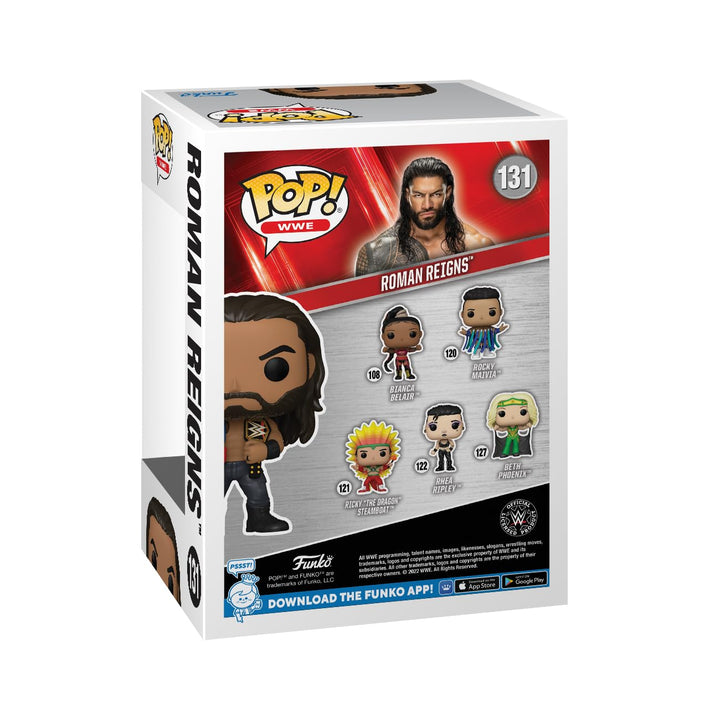 WWE: Roman Reigns With Belts Funko Pop! 72233 Pop! Vinyl Nr. 131