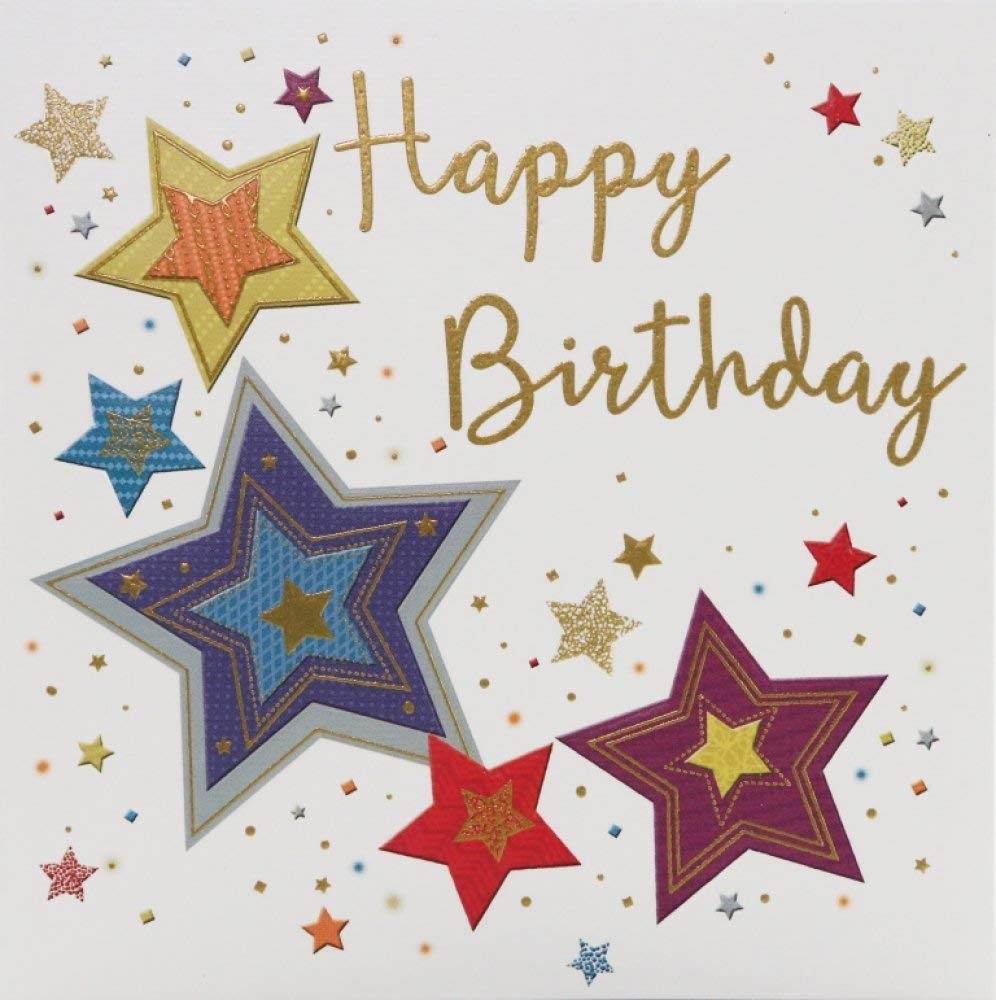 Piccadilly Greetings ZIZI Male Birthday Card - Grey, 138mm Square 1