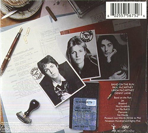 Paul McCartney & Wings - Band On The Run Remastered Vinyl Album 2