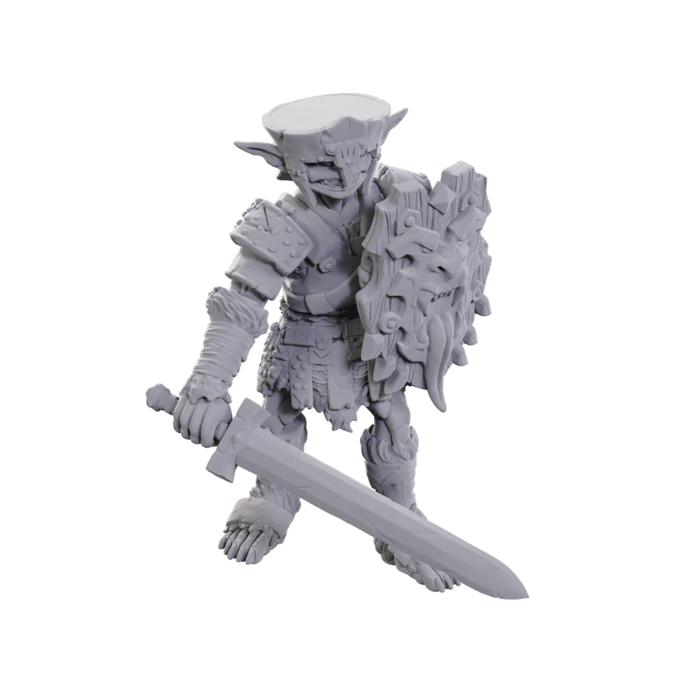 WizKids Pathfinder Battles Deep Cuts Hobgoblin Soldier - Ready to Paint Plastic Miniature | Fantasy 1