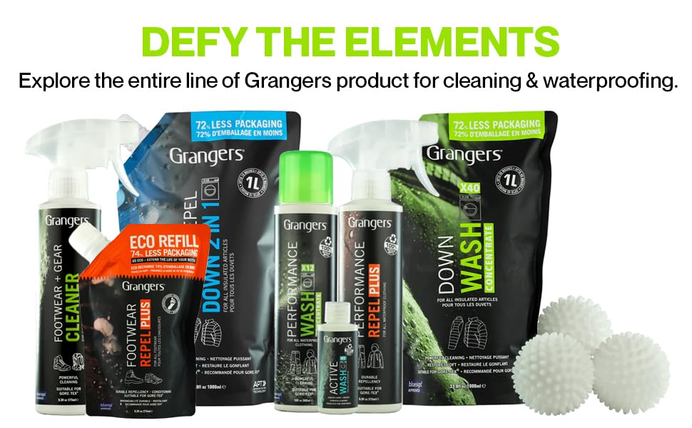 Grangers Clothing Care Kit - Cleans, Refreshes and Reproofs Outdoor & Sports Apparel | PFC-Free | Bluesign Approved | 100% Recycled 13