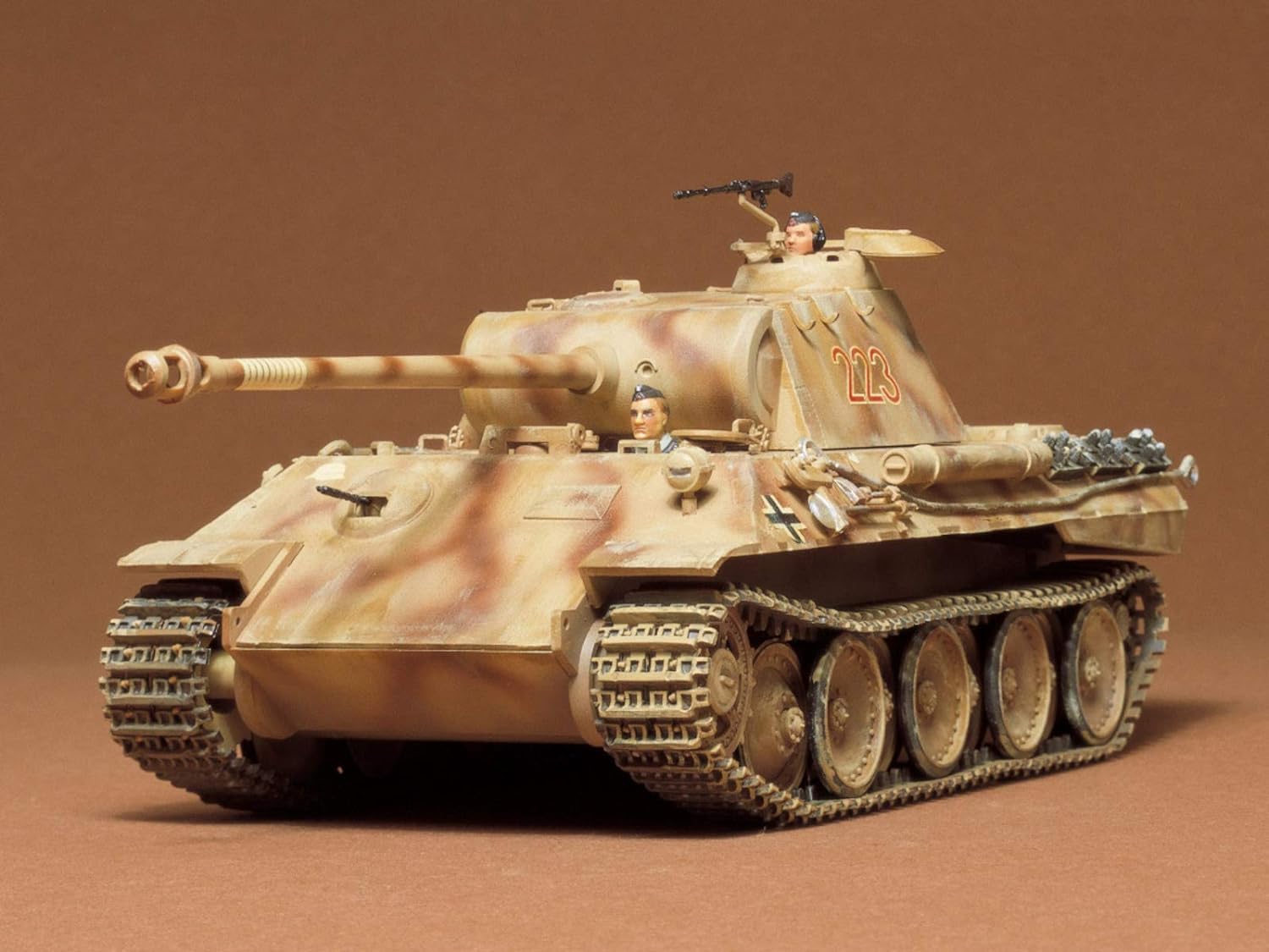 Tamiya German Panther Medium Tank - 1:35 Plastic Model Kit 35065