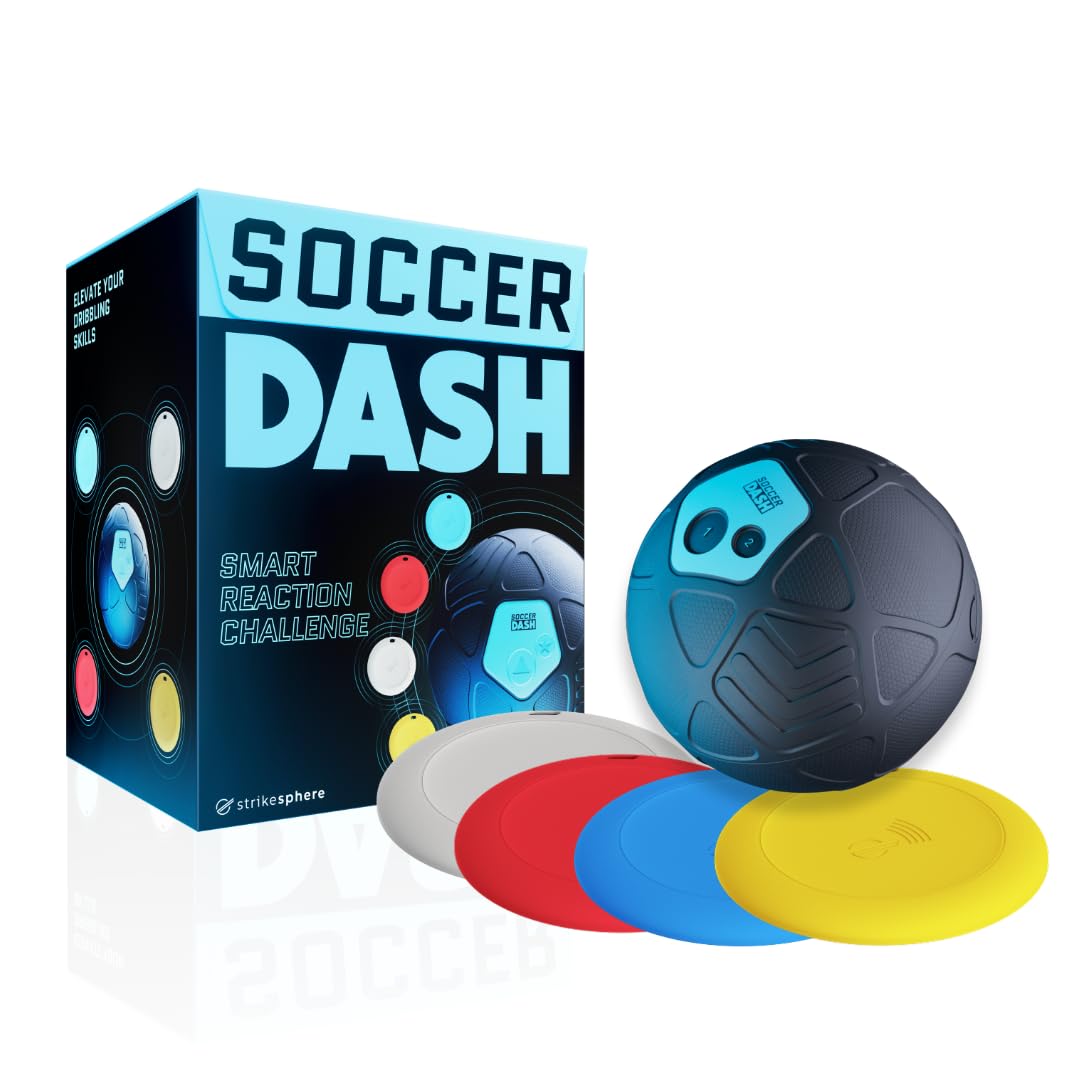 Strikesphere Soccer Dash - Interactive Football Training Equipment for Dribbling & Ball Control 1