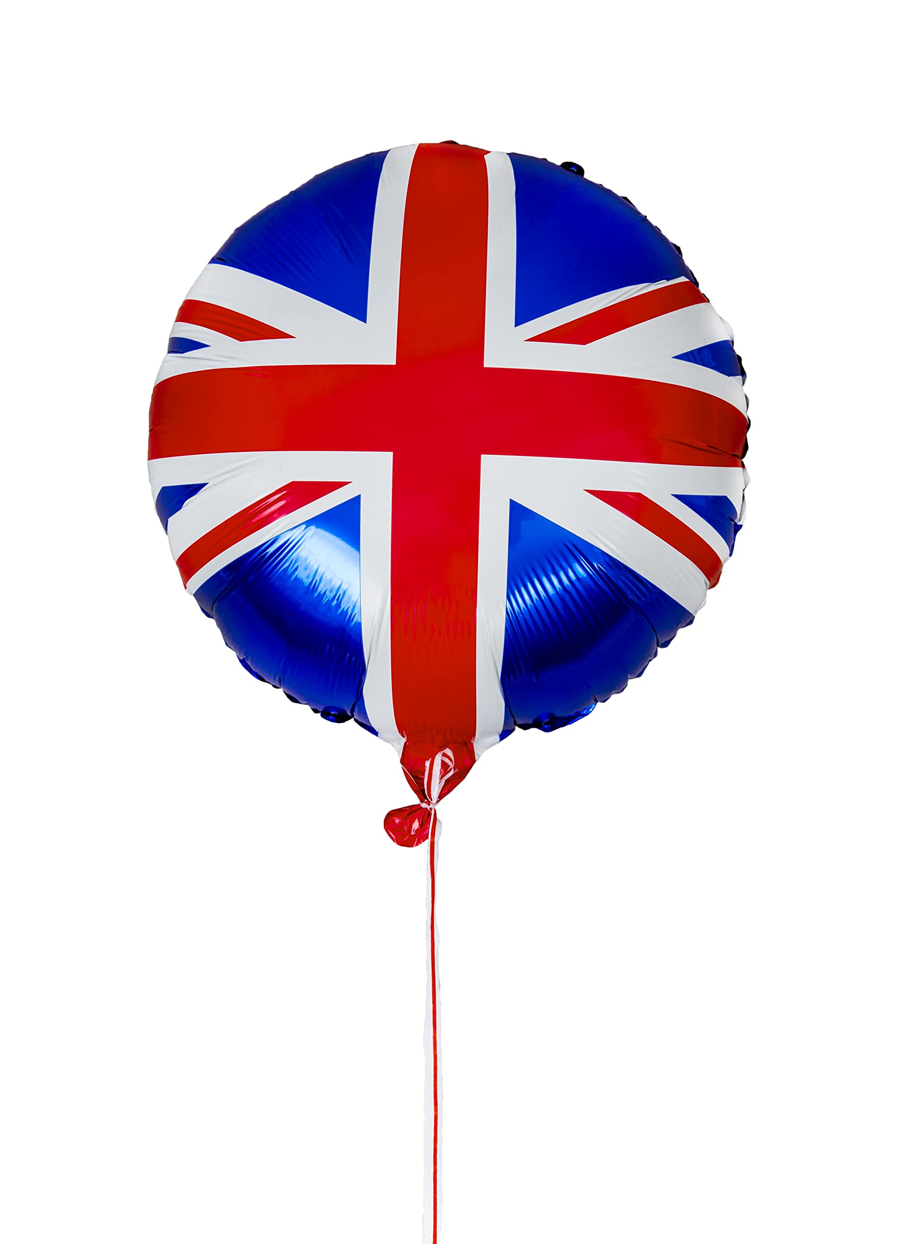 SHATCHI 10Pcs Large Union Jack Foil Balloon 18 Inch Helium Fill for British Parties