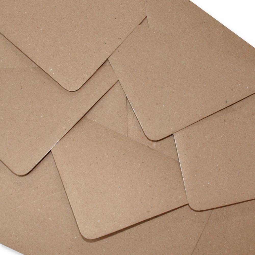 Craft UK Limited 150 C6 Kraft Envelopes - Recycled Paper for Cards & Invitations | Made in the UK 2