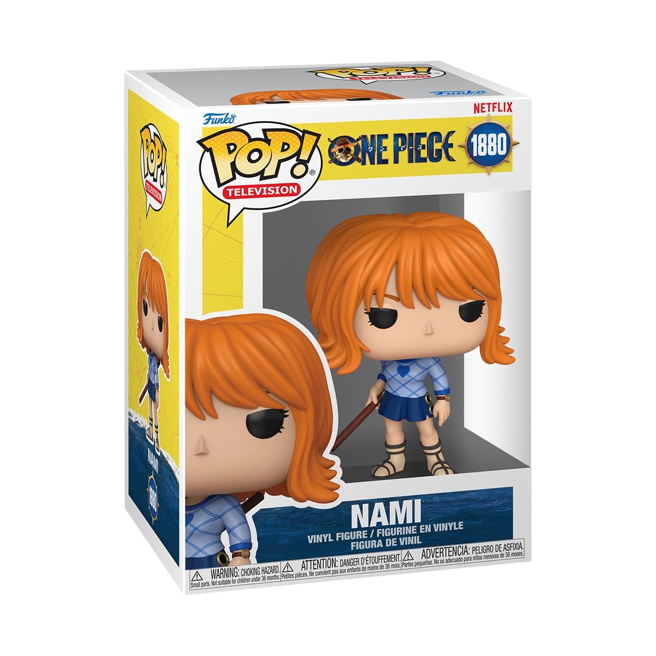 Funko POP! Television: Nami (LA) Chibi Vinyl Figure - 3.75 in 1
