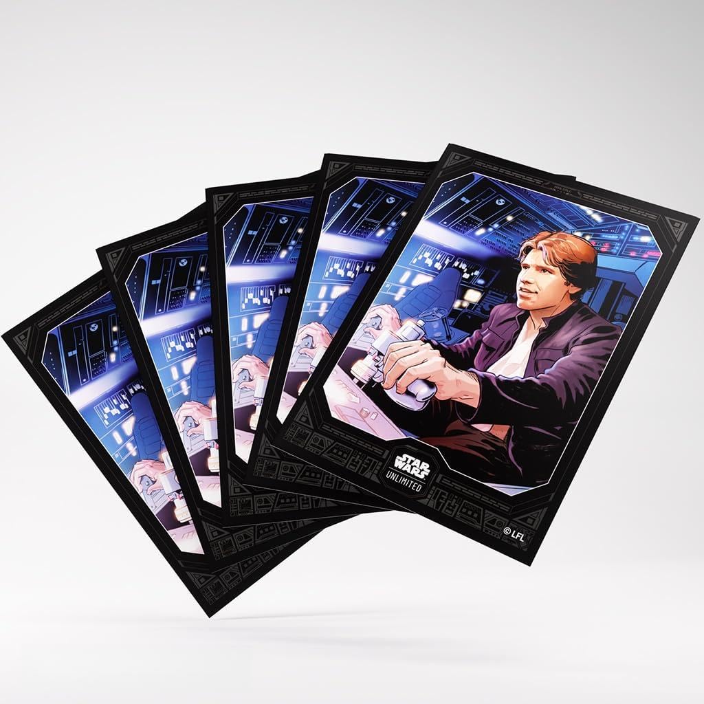 Gamegenic Star Wars: Unlimited Card Game Han Solo Art Sleeves 1