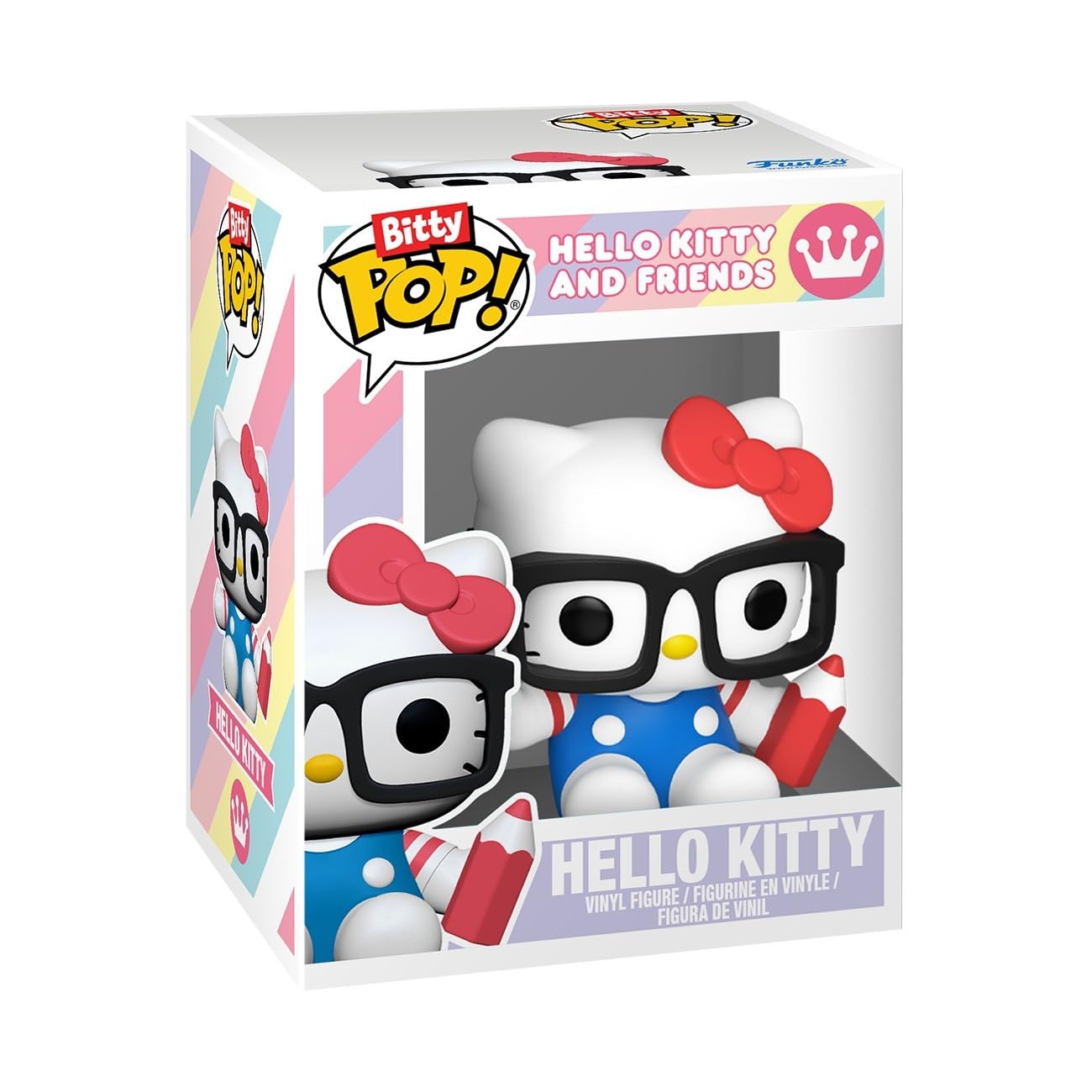 Funko Bitty Pop! Sanrio Keroppi 4PK with Surprise Mystery Mini Figure | Vinyl | 0.9-inch 7
