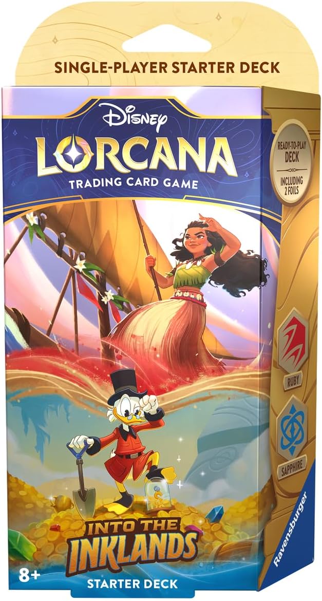 Disney Lorcana: Into the Inklands - Starter Deck - Moana and Scrooge McDuck