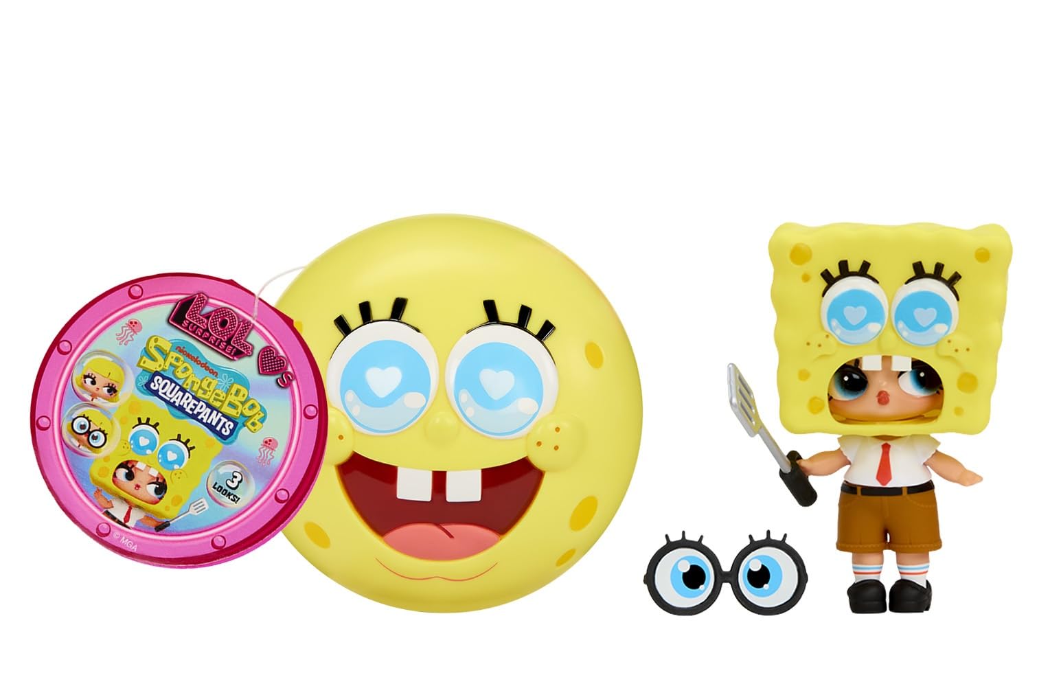 L.O.L. Surprise! Loves SpongeBob SquarePants Collectable Tots Doll (Ages 4-12) 1
