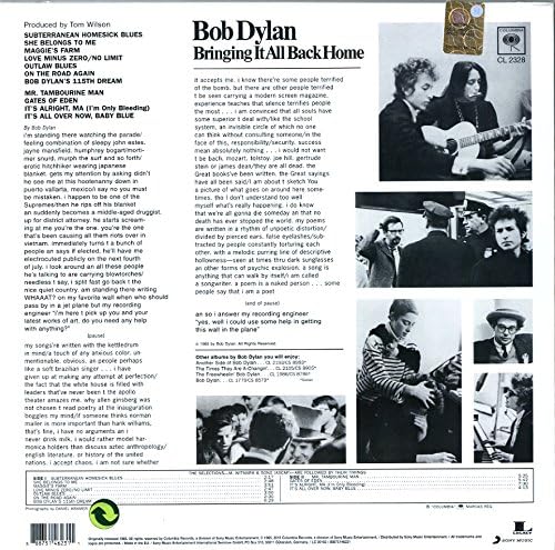 Bob Dylan - Bringing It All Back Home [VINYL]