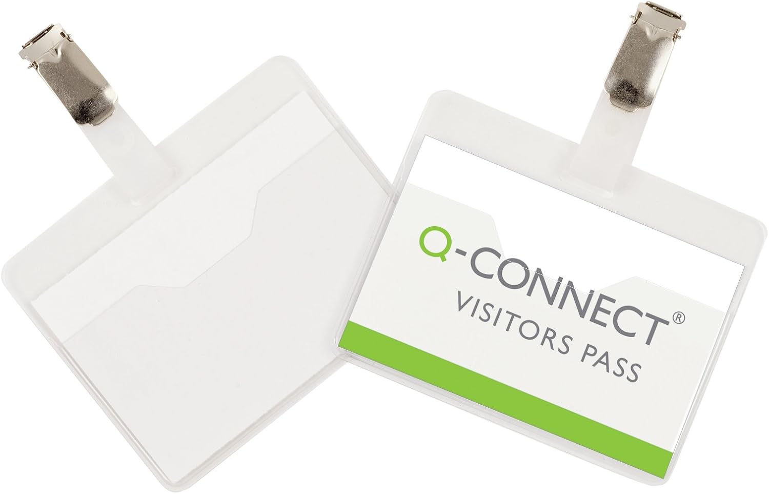 Q-Connect KF01560 Visitor Badge 60x90mm (Pack of 25) 1