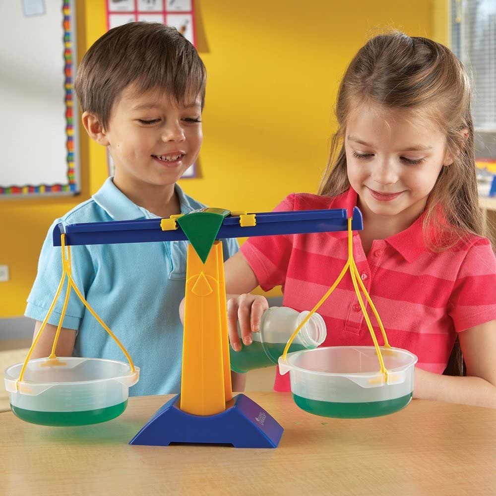 Learning Resources Pan Balance Jr. - Educational Weight Comparison Tool | Plastic | Multicolor 3