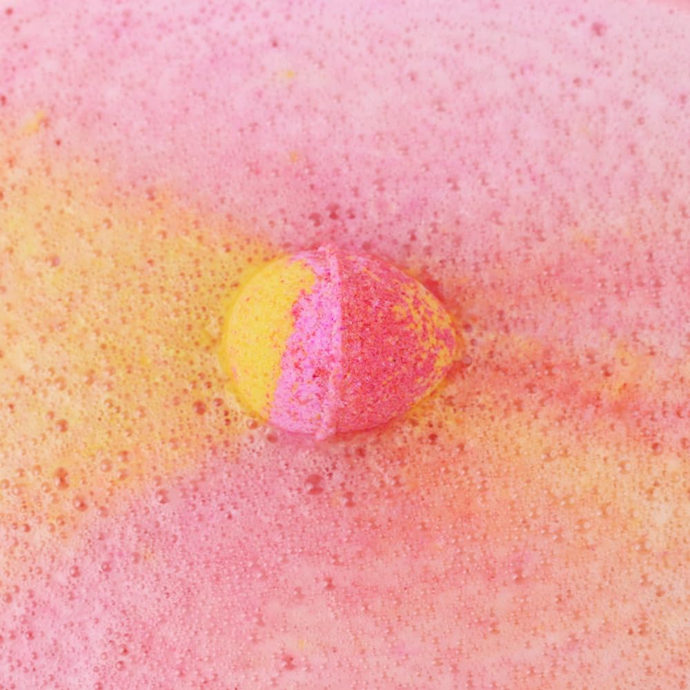ZIMPLI 4 Pack Fizzy Egg Baff Bombz | Strawberry Scented | UK Made | Non-Staining 4