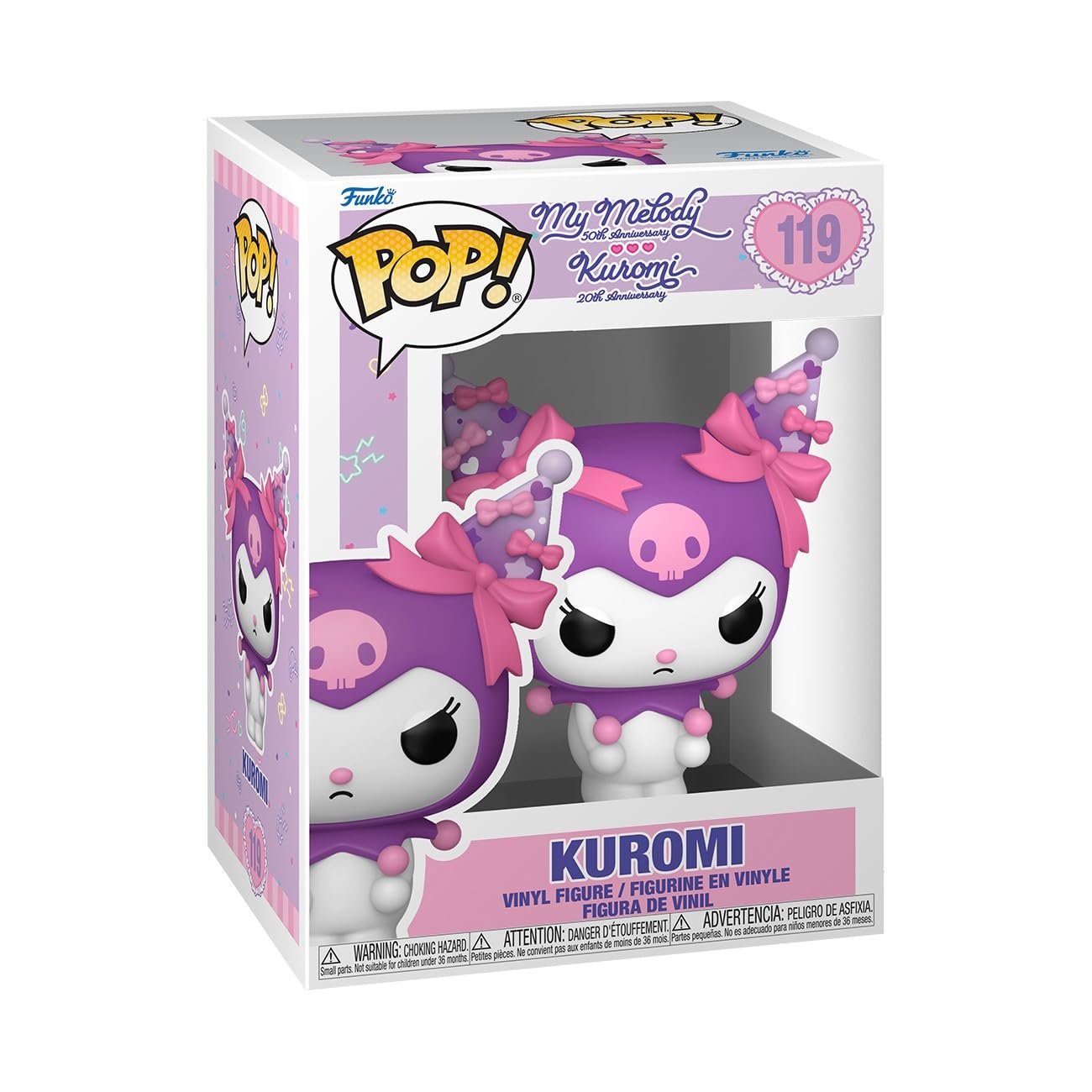 Funko Sanrio Mystery Mini - Kuromi Grumpy | Vinyl Figure | 3.75 Inches