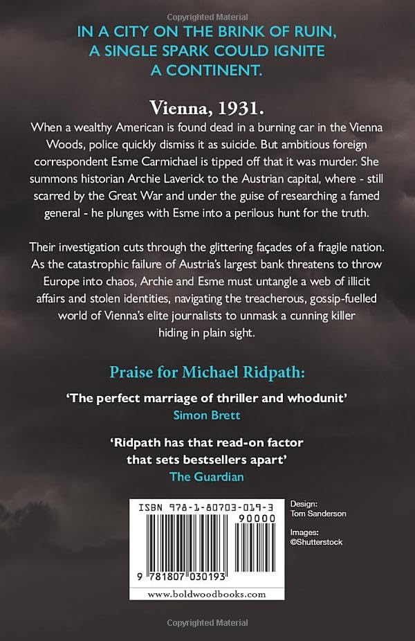 Michael Ridpath Operation Vienna - Paperback Mystery, 344 Pages