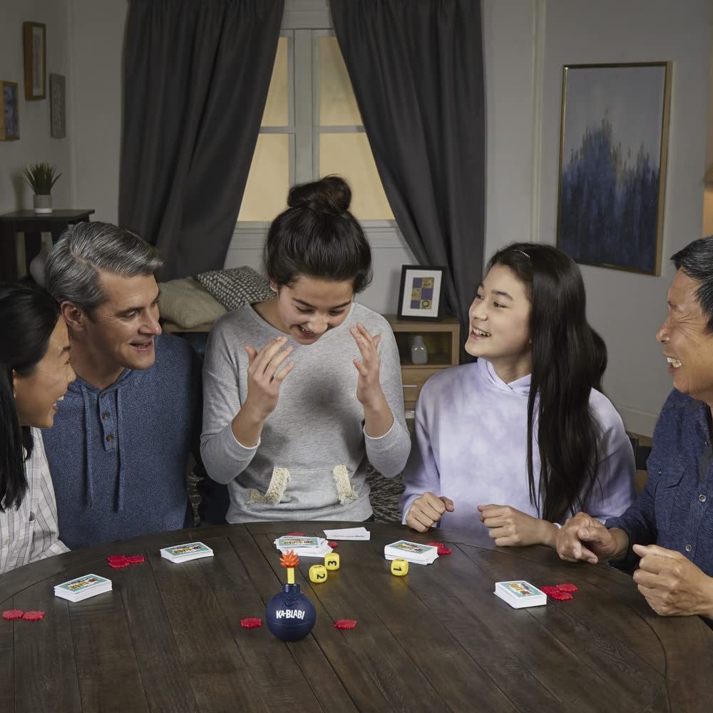 Hasbro Gaming Ka-Blab! Family Party Board Game for 2-6 Players, Ages 10+