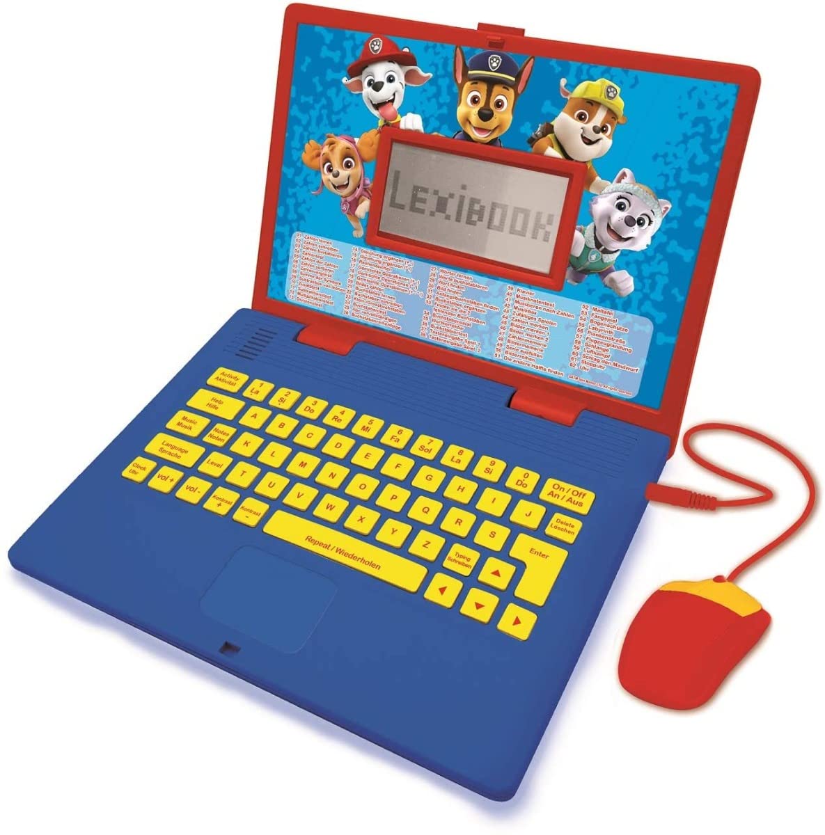 Lexibook Paw Patrol Educational Bilingual Laptop - English & French Learning for Kids 7
