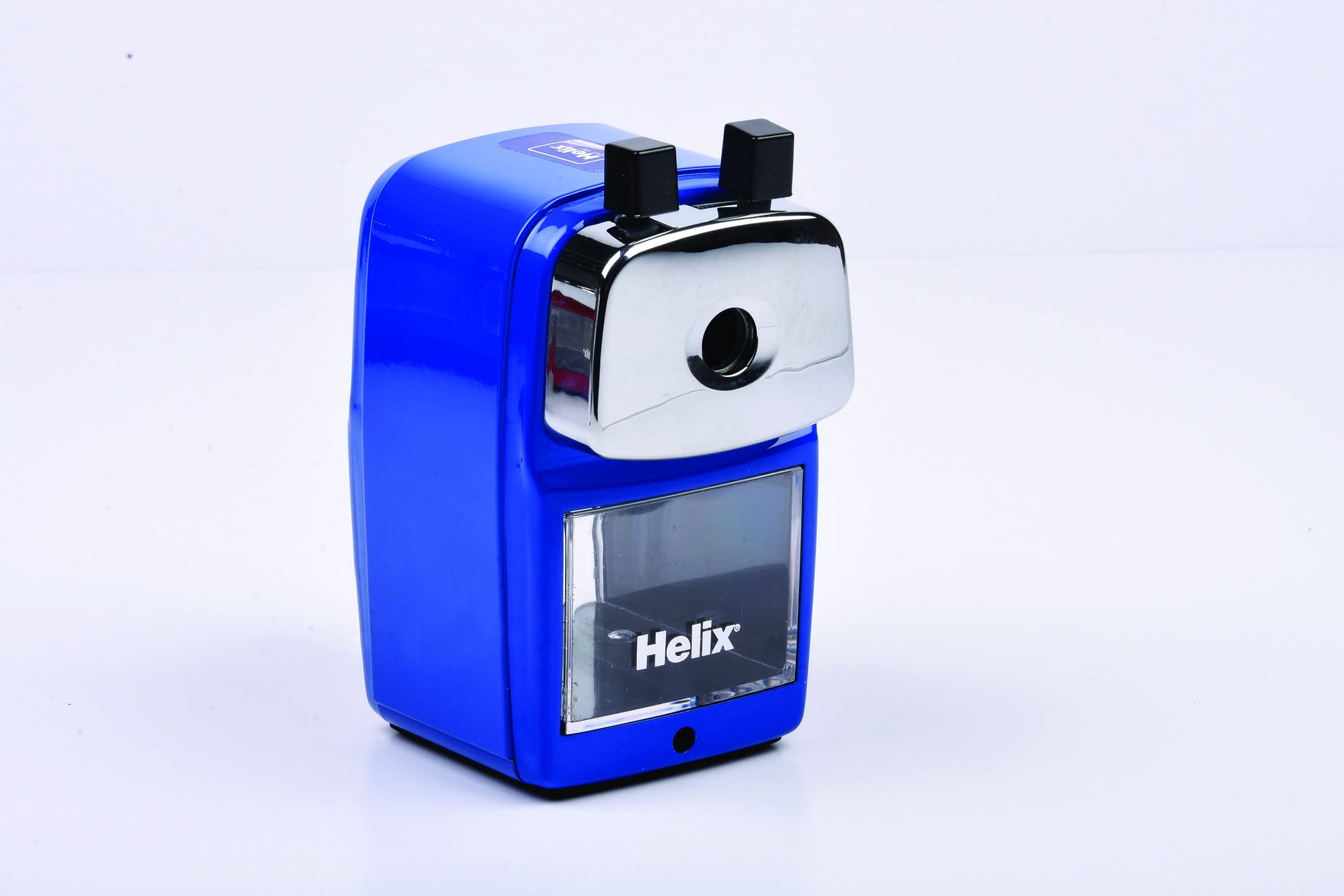 Helix Metal Desktop Pencil Sharpener - 5 Settings, Clamp Mount | Standard & Jumbo Pencils