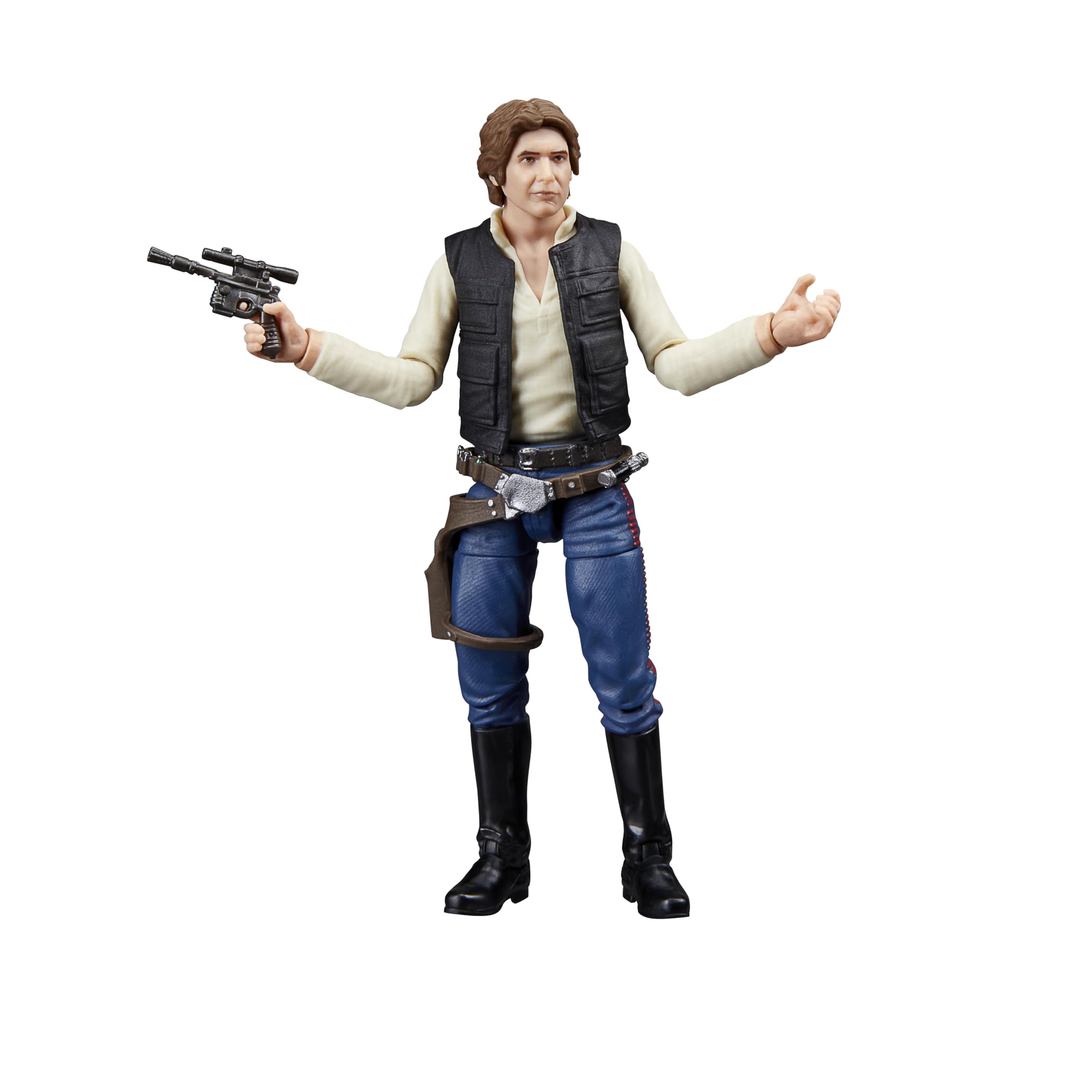Star Wars The Vintage Collection Han Solo (A New Hope) 9.5-cm Action Figure | Kenner-Inspired Packaging 1