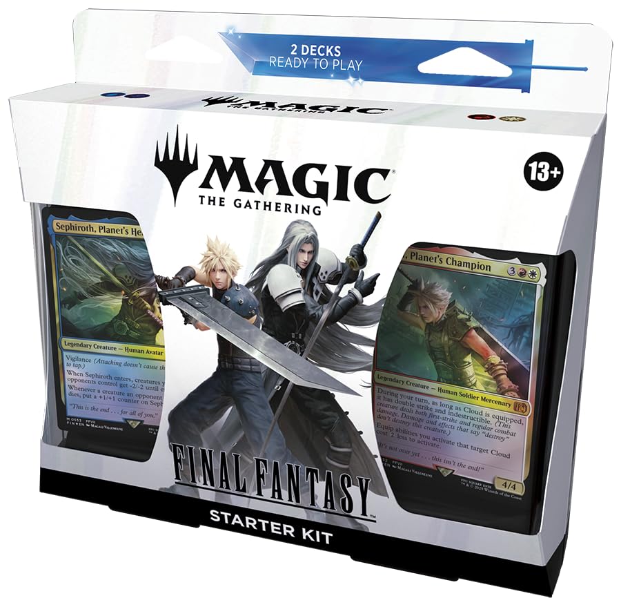 Magic: The Gathering Final Fantasy Starter Kit | Two 40-Card Decks | English Language 3