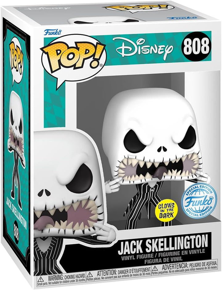 Disney Jack Skellington Exclusive Funko 63631 Pop! Vinyl #808