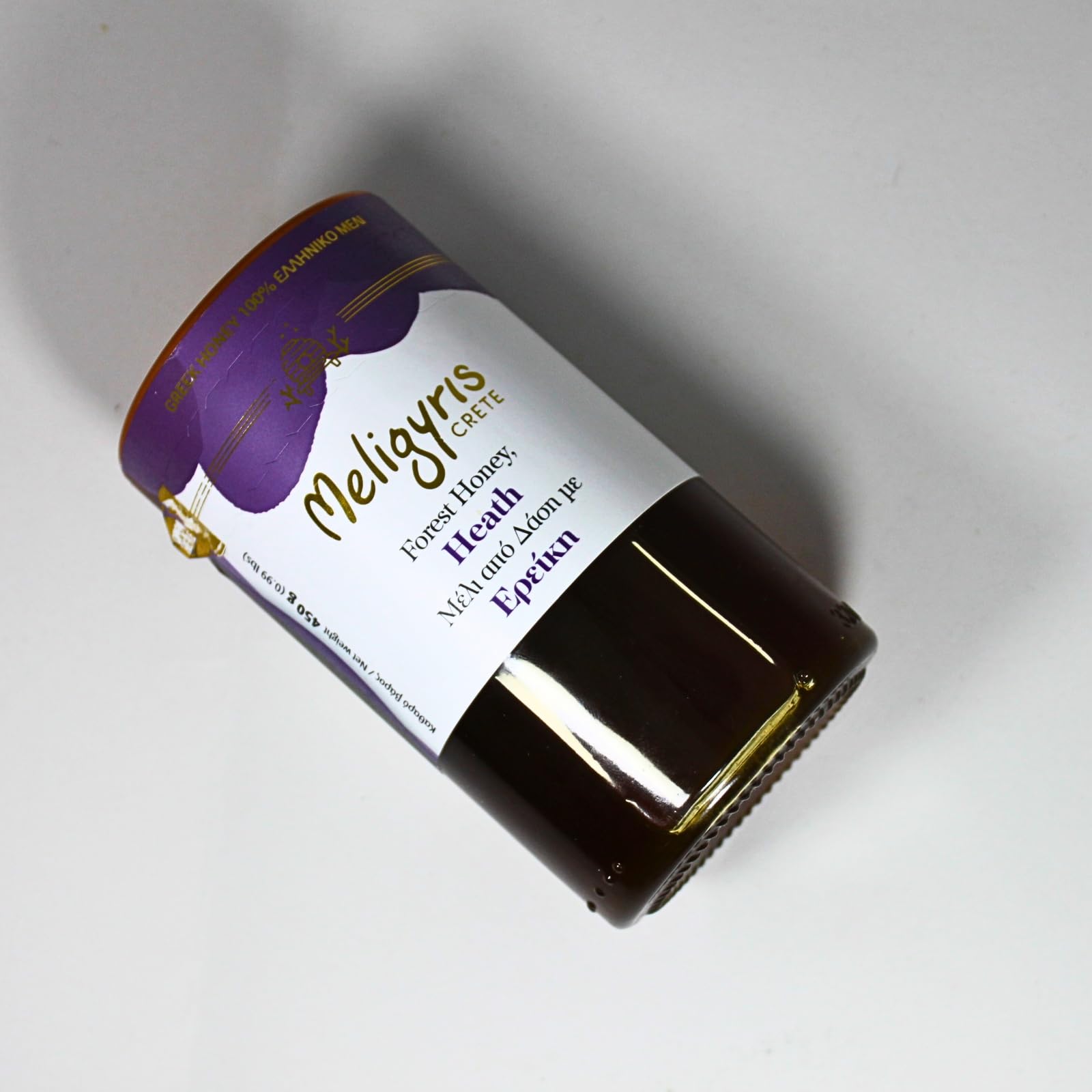 Meligyris Forest & Heather Honey - 100% Natural Raw Honey | 450g | Greece