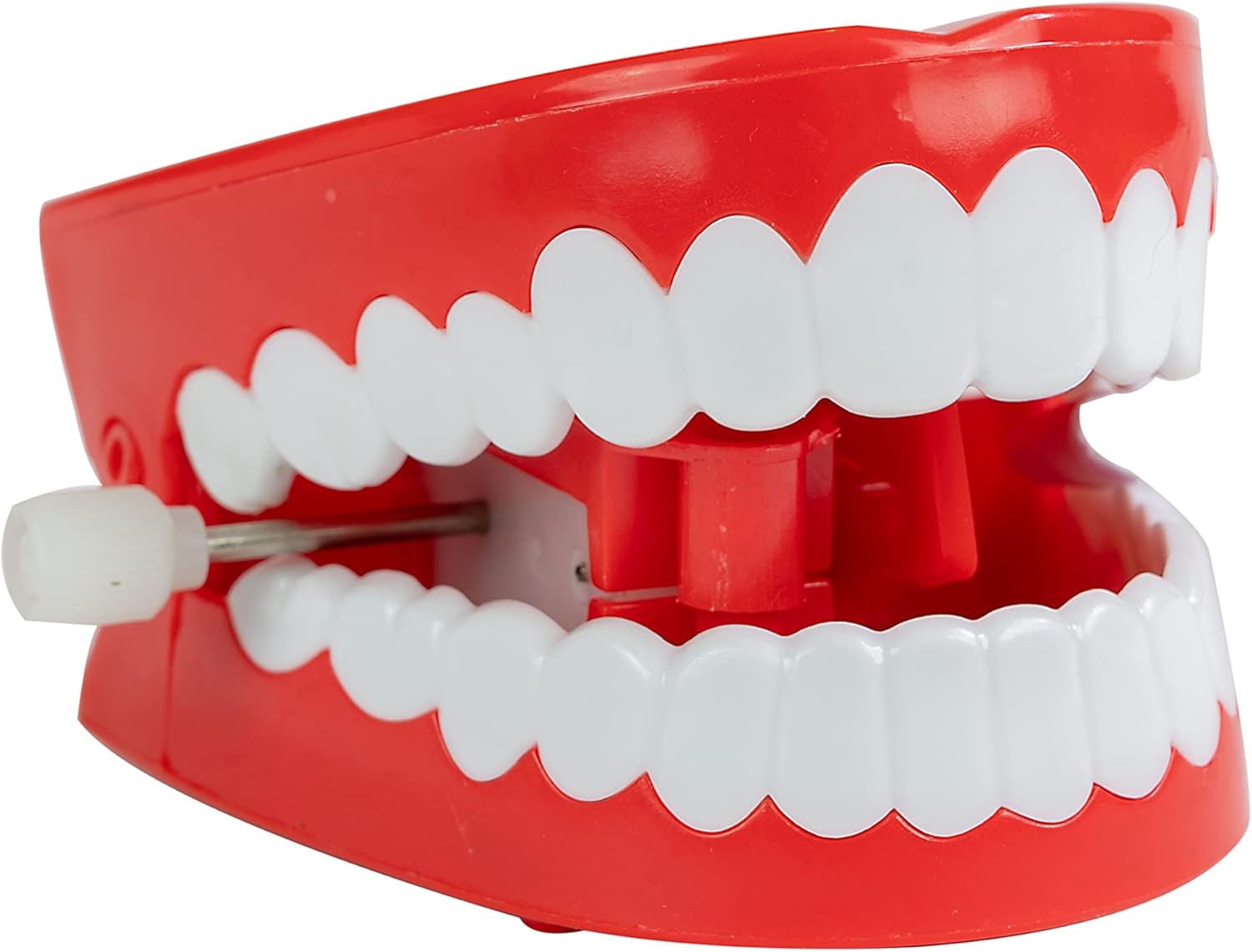 Funtime Gifts 10622 Classic Clockwork Chattering Teeth - Wind-Up Fun for Kids 2