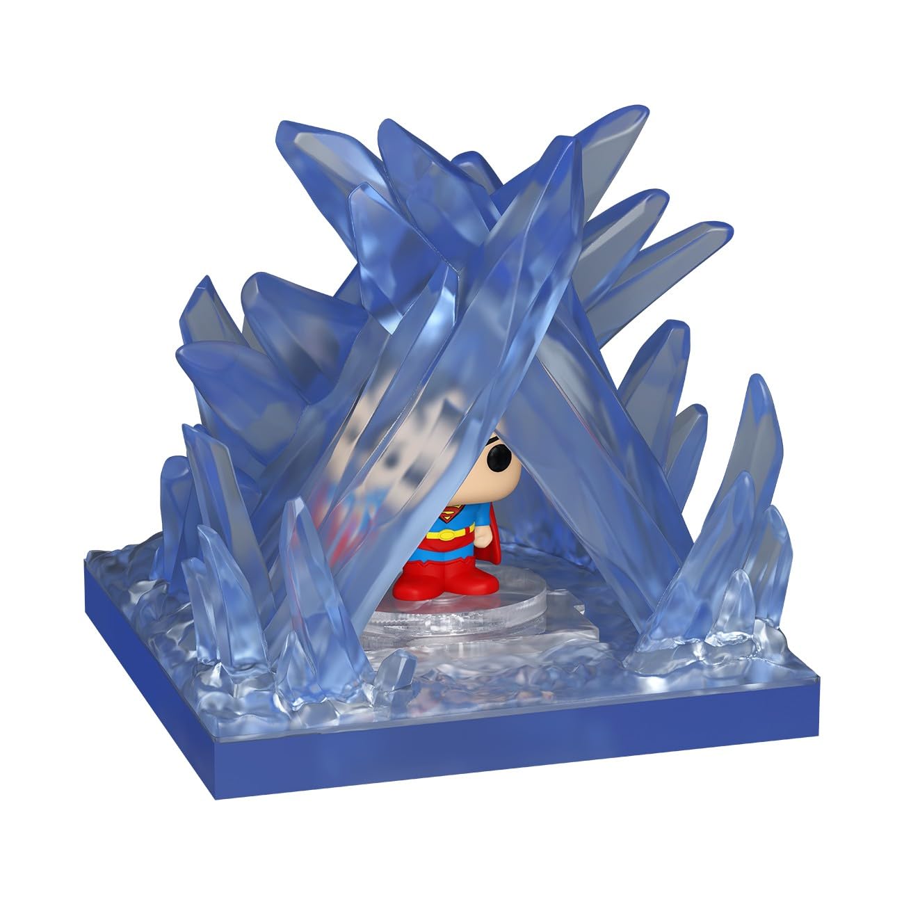 Funko Bitty POP! DC - Superman and The Fortress of Solitude Vinyl Collectible
