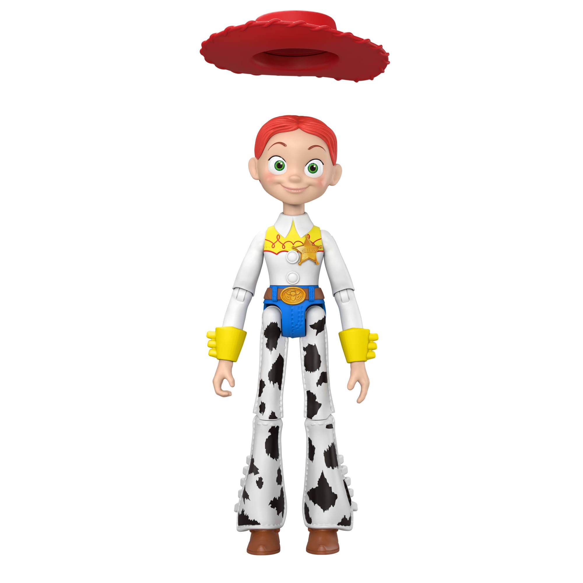 Mattel Disney and Pixar Toy Story Jessie Action Figure - 8.8 Inch, 12 Posable Joints, Removable Hat 4
