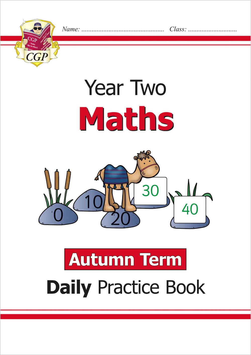 CGP KS1 Maths Year 2 Daily Practice Book - Autumn Term | Ages 6-7 | Paperback