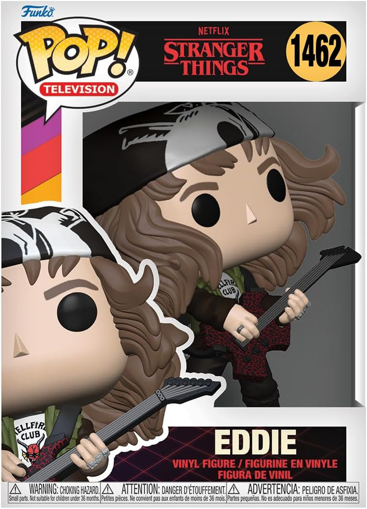 Funko Pop! TV Stranger Things - Eddie Munson with Guitar Vinyl Figure (72138)