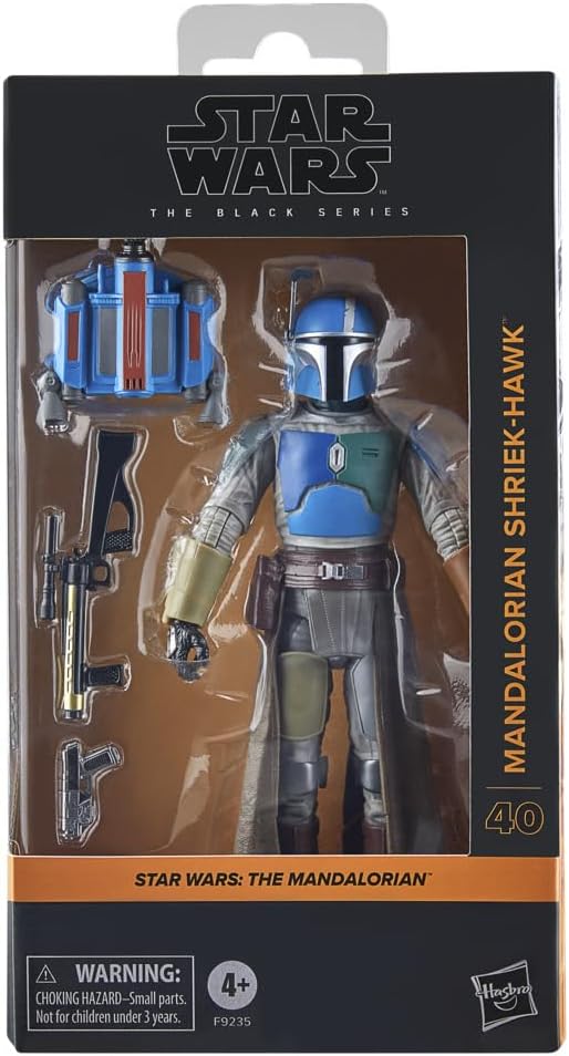 Star Wars The Mandalorian Shriek-Hawk 6-Inch Action Figure (F9235)