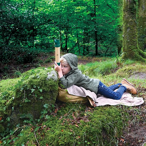 Hape Hide-and-Seek Periscope - Bamboo Outdoor Exploration Toy for Kids 9