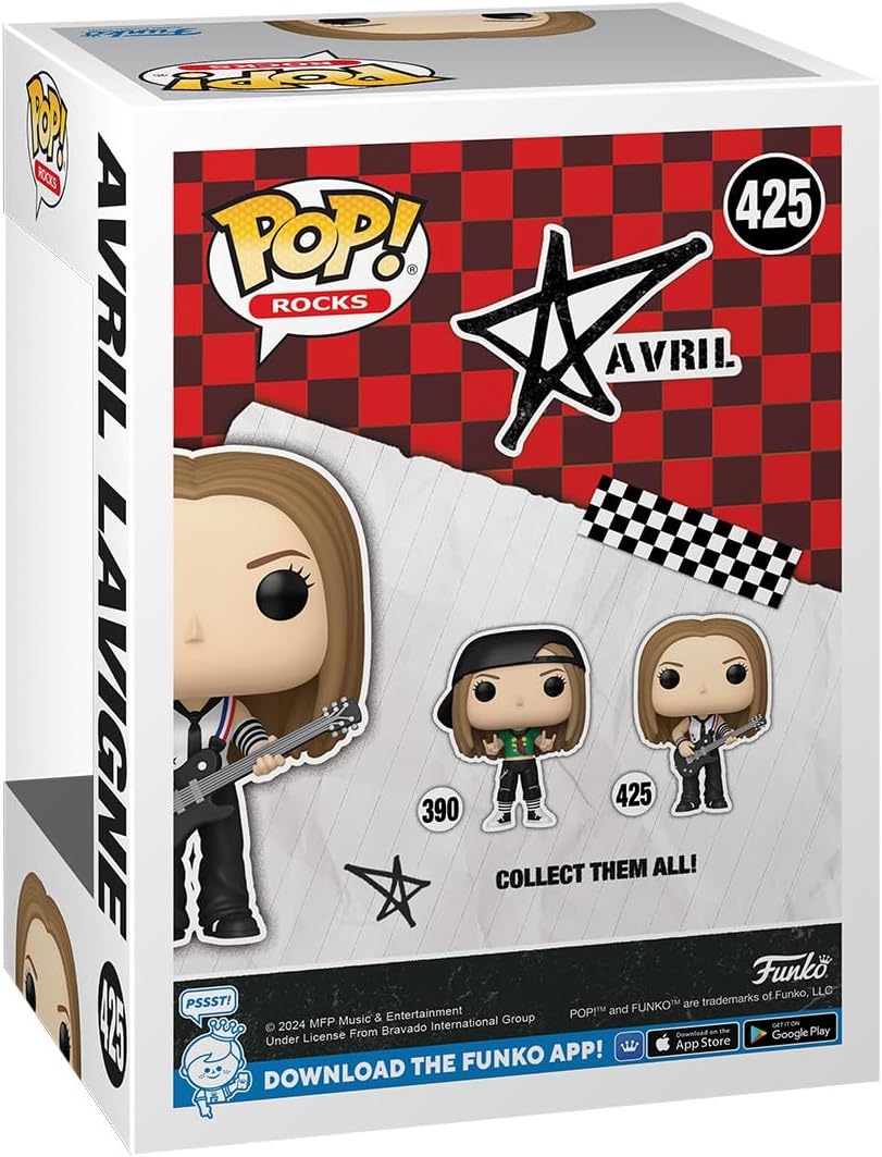 Funko Pop! Rocks - Avril Lavigne Collectible Vinyl Figure (79715)