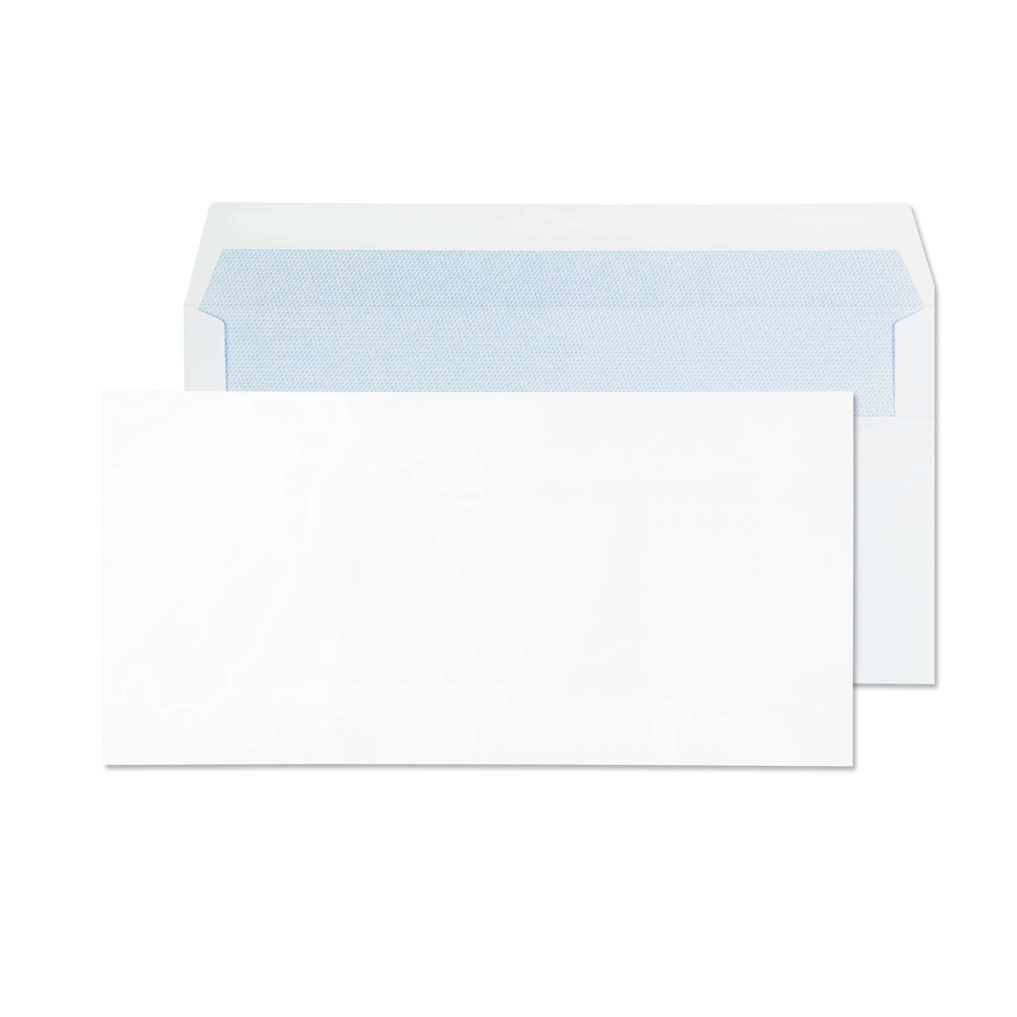 Blake Purely Everyday DL Wallet Envelopes 110 x 220 mm 90 gsm Self Seal White | 100 Count