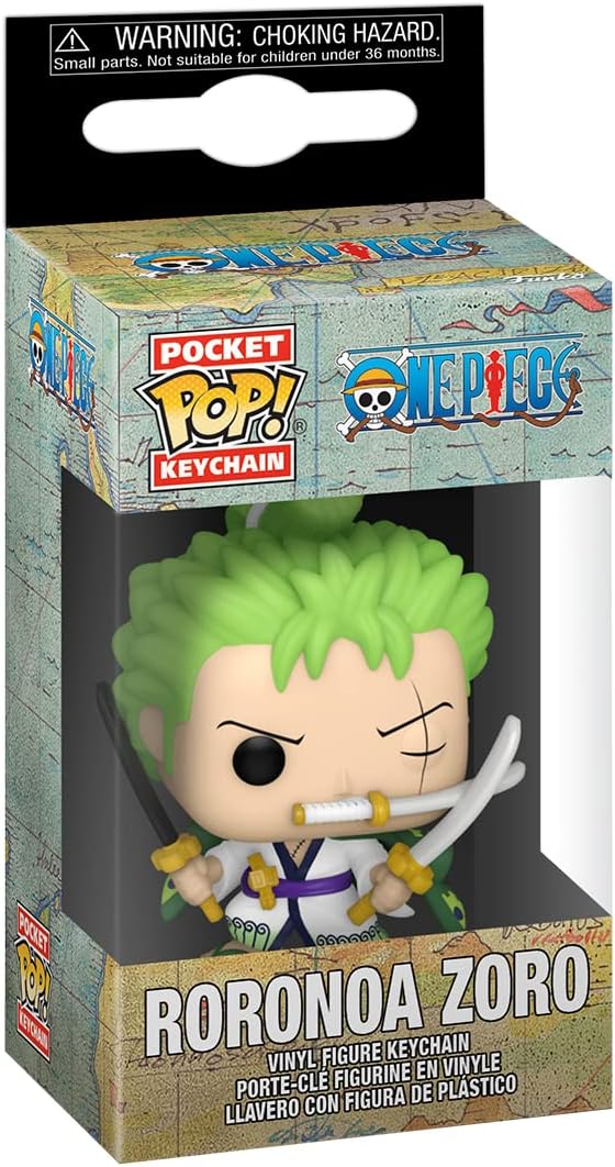 Funko Pop! Animation One Piece - Roronoa Zoro Vinyl Keychain (61371)