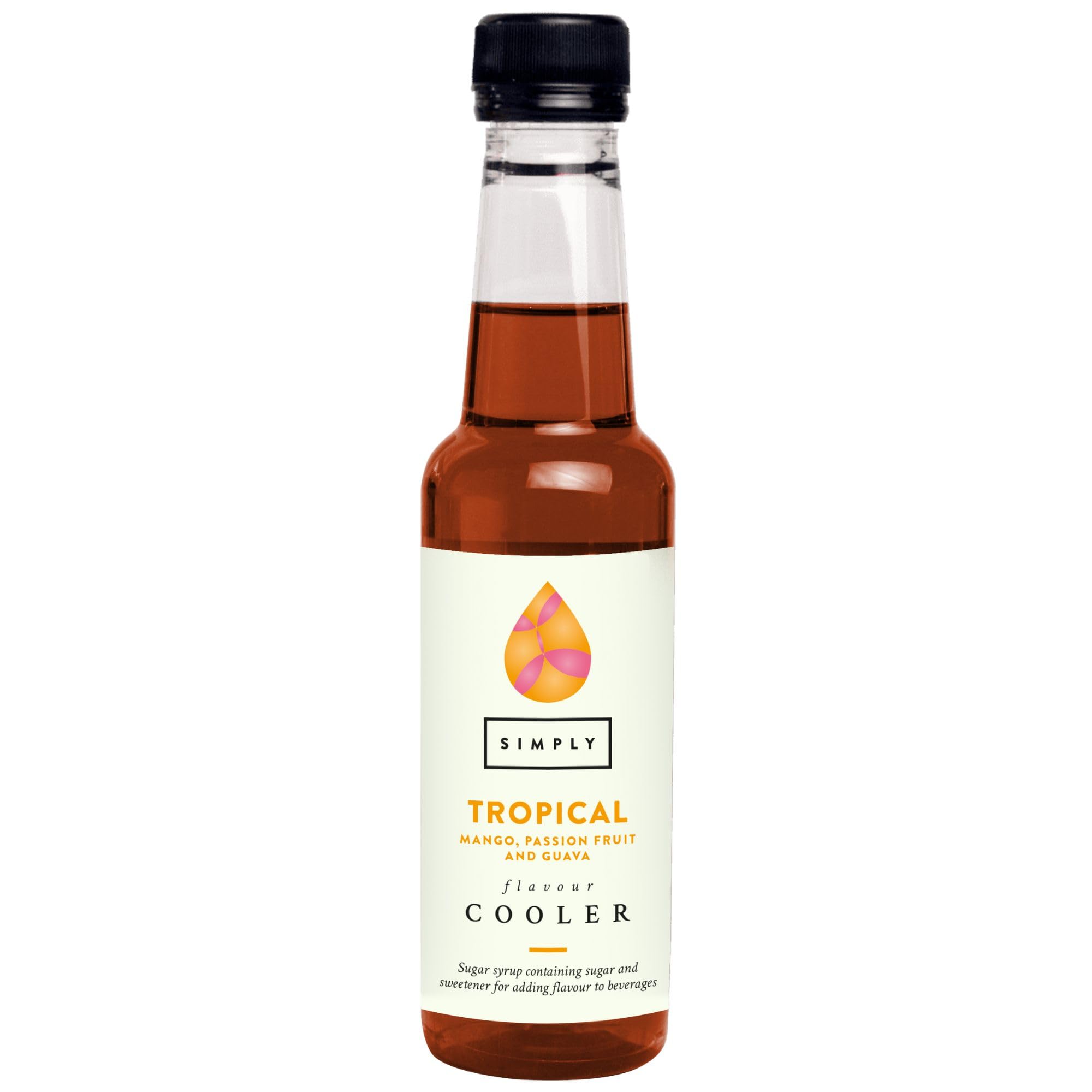 Simply Tropical Cooler Syrup - Mango, Passion Fruit & Guava Flavour | 250ml