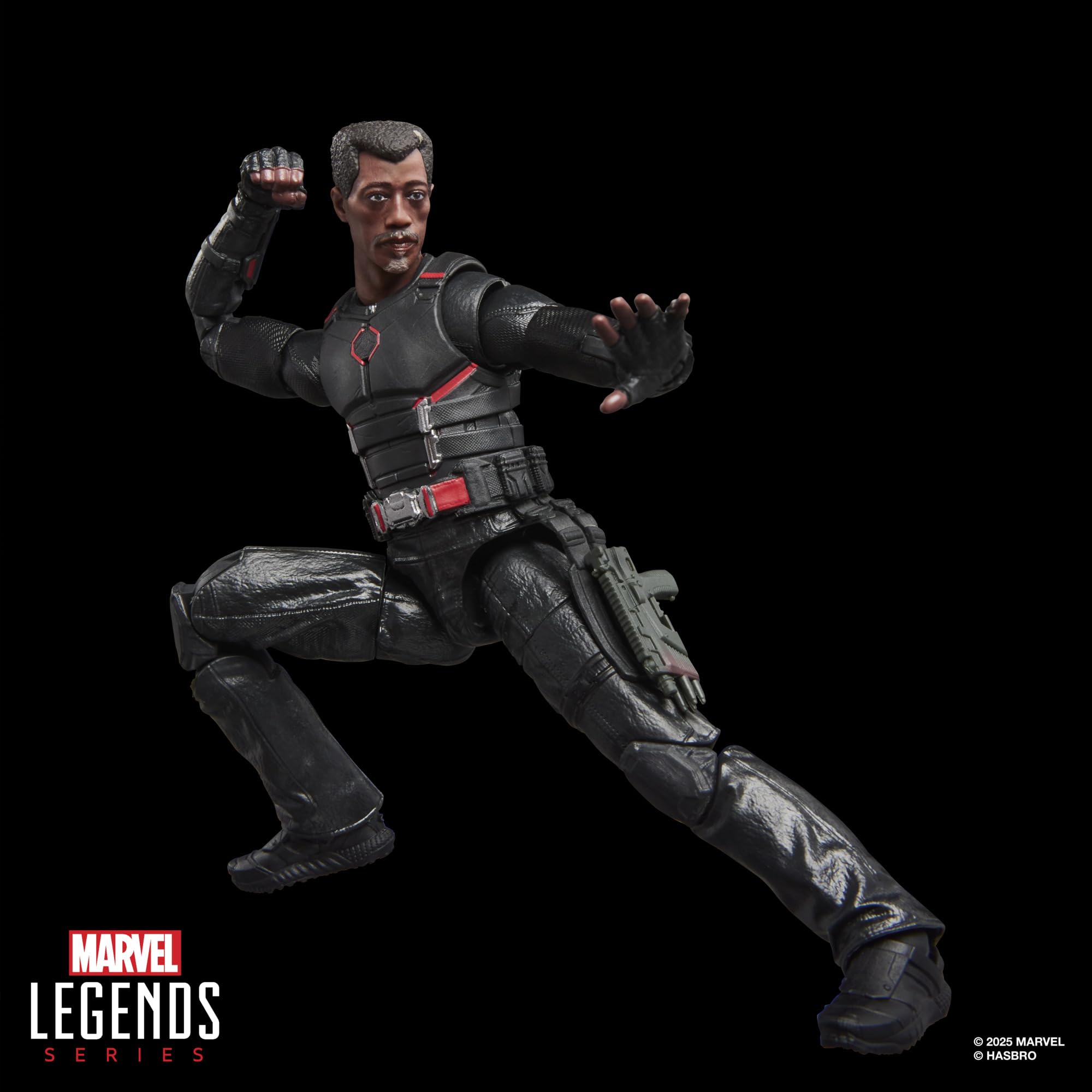 Marvel Legends Series Marvel's Blade Action Figure | 6-Inch Scale | 20+ Points of Articulation 5