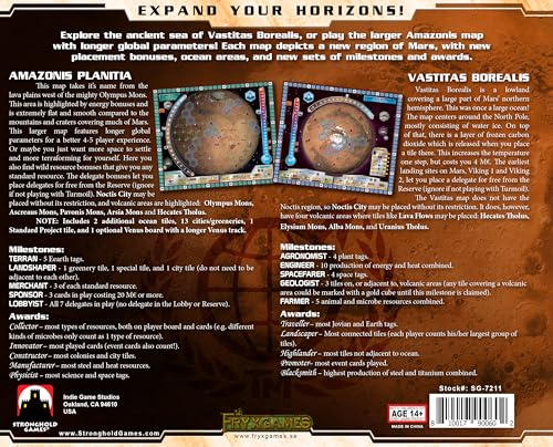 Stronghold Games Terraforming Mars: Amazonis & Vastitas Expansion (SG7208)
