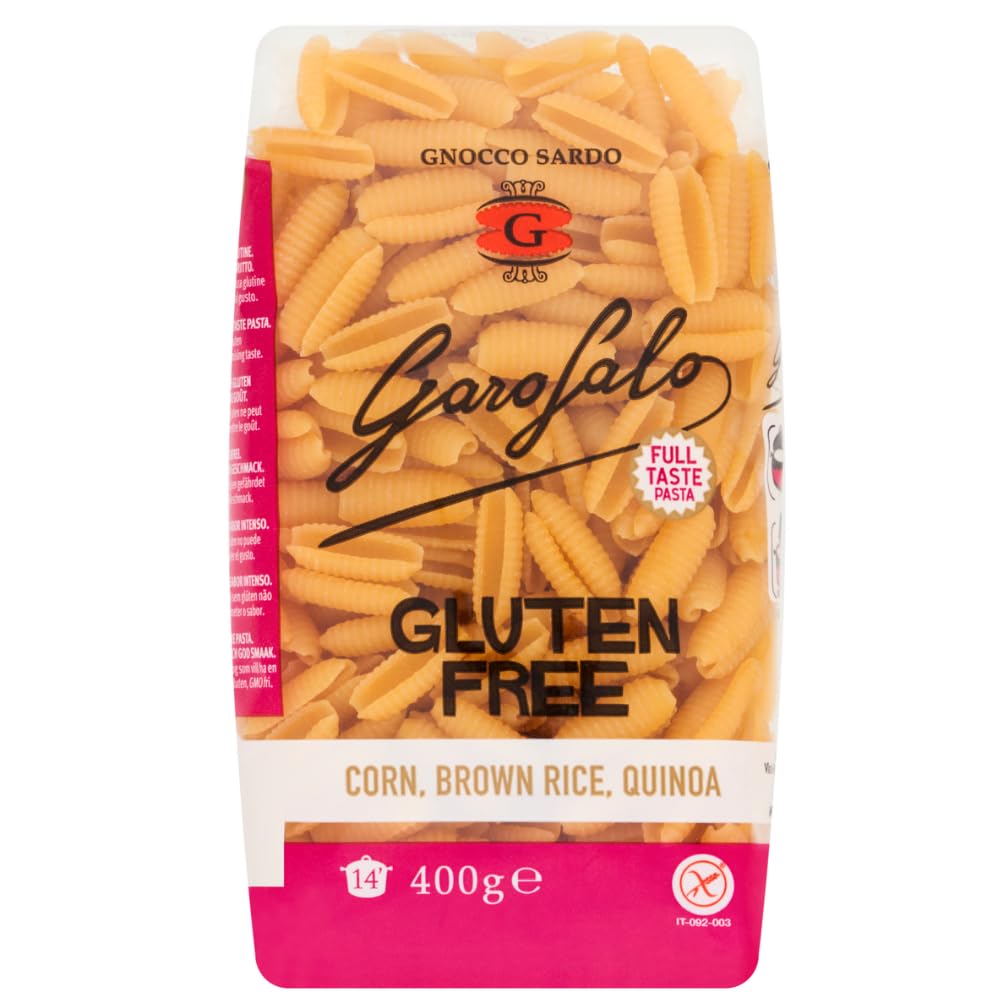 Garofalo Gluten Free Gnocchi Sardi Pasta - Bronze Drawn, Cooks in 12 Min | 400g