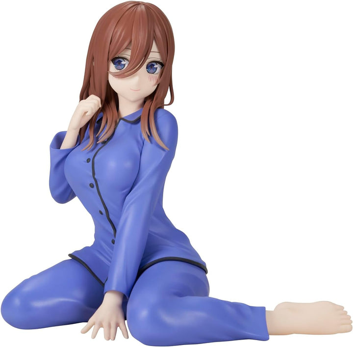 Banpresto The Quintessential Quintuplets - Miku Nakano Action Figure (BP89533P)