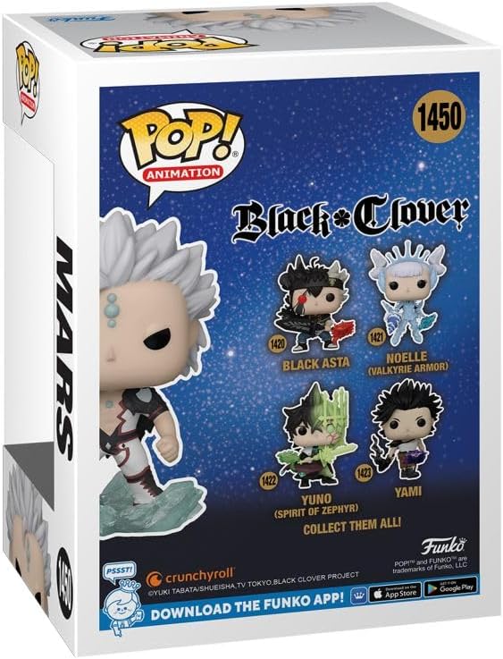 Funko Pop! Animation Black Clover - Mars Vinyl Figure (71289)