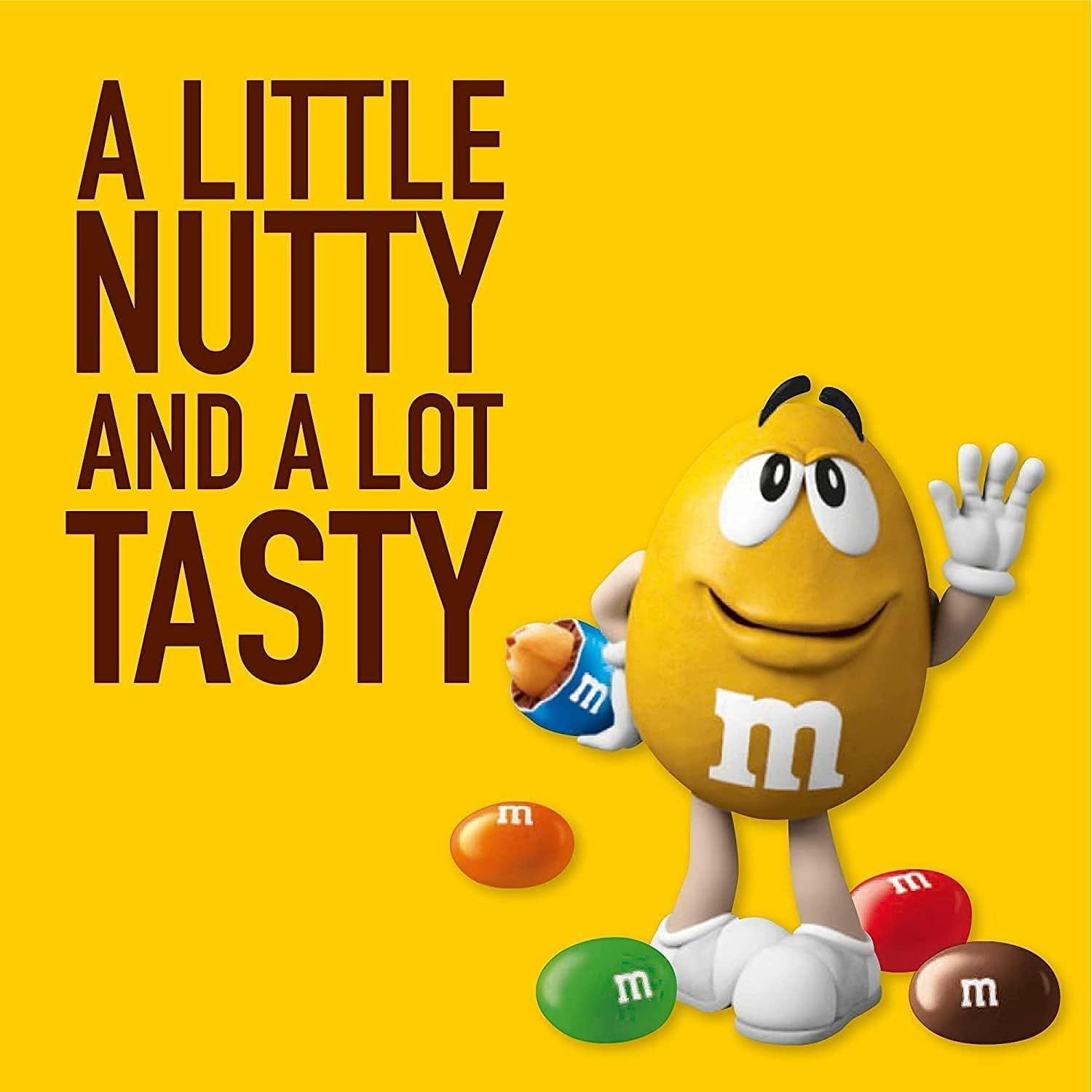M&M's Peanut Chocolate More to Share Pouch 220g 4