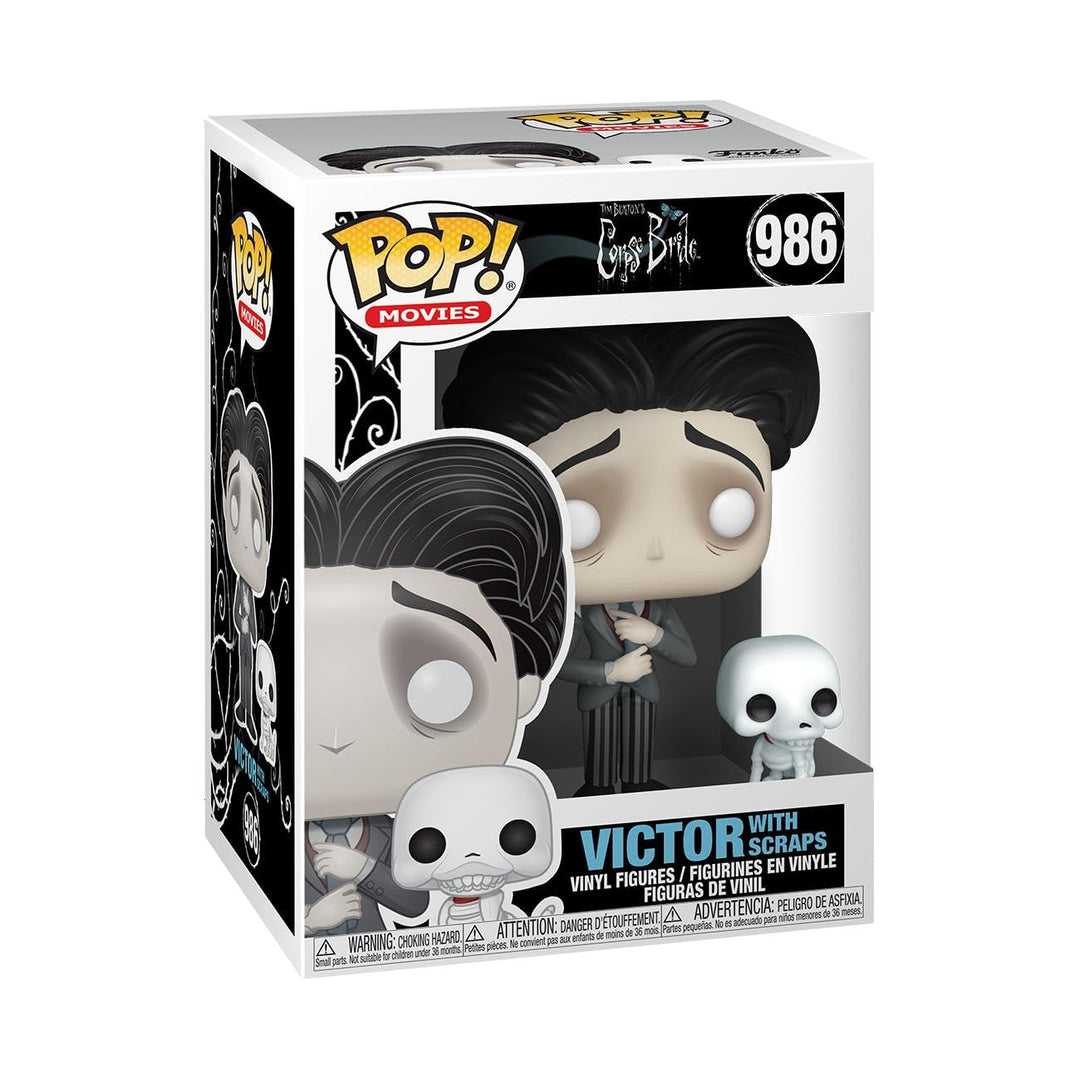 La novia cadáver Victor With Scraps Funko 49045 Pop! Vinilo n. ° 986