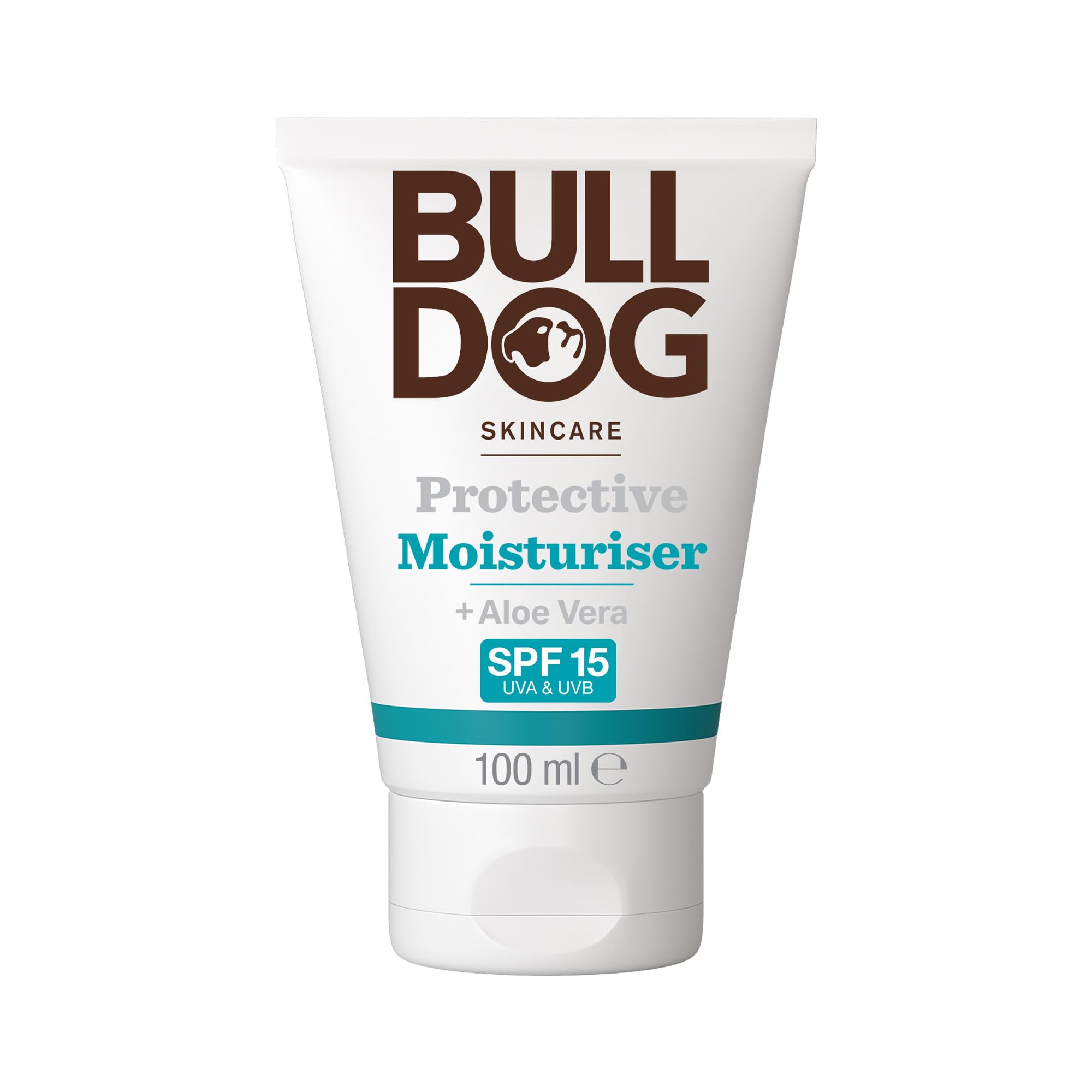 Bulldog Skincare for Men Protective Moisturiser SPF 15 - Hydrating | Non-Greasy | 100ml 1