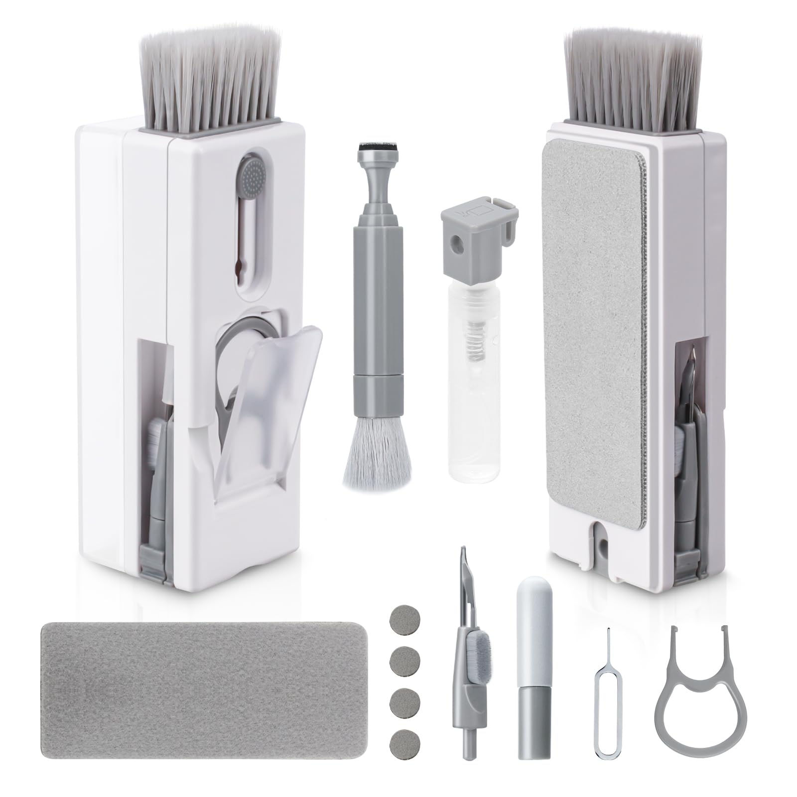 Alyvisun 11 in 1 Electronics Cleaning Kit - Keyboard, Earphone, Camera | Grey
