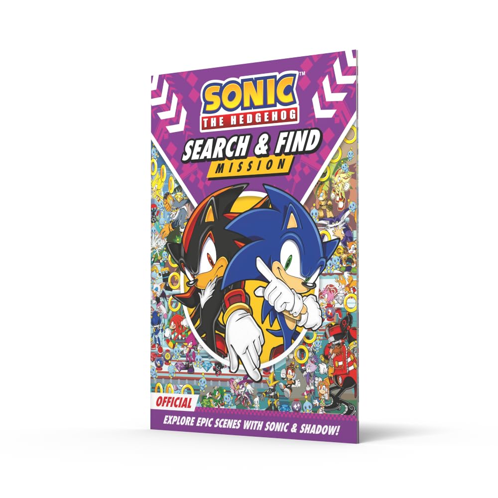 Sonic the Hedgehog Search & Find Mission [Paperback]