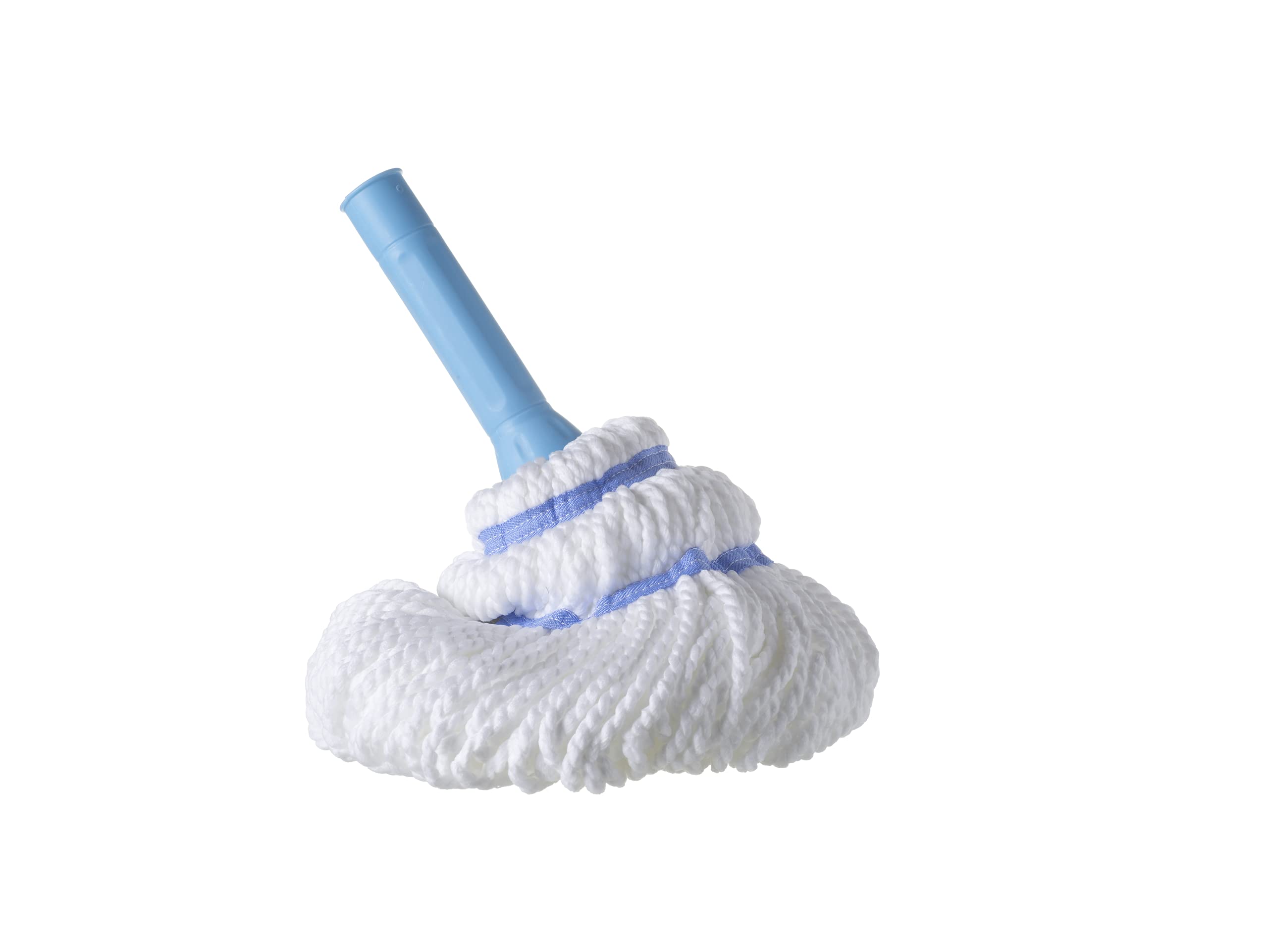 Spontex Twist Mop Refill - Washable Microfibre Head | Removes 99% Bacteria | For Laminate, Tile, Wood