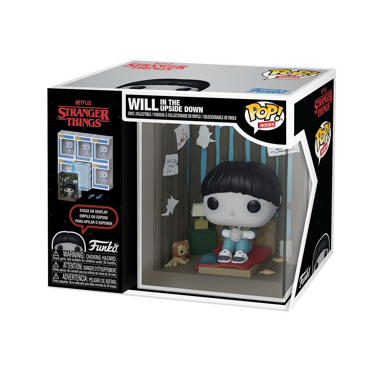 Funko Pop! Nooks: Stranger Things - Will in The Upside Down Vinyl Figure 7